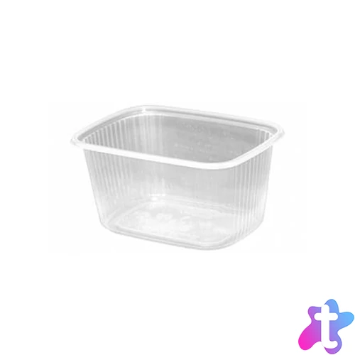 Műanyag tál, lezárható, 1000 ml, 25 db "Svéd"