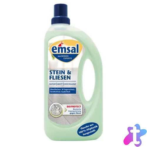 Kőfelület, járólap és padlótisztító és ápolószer, 1 l, EMSAL