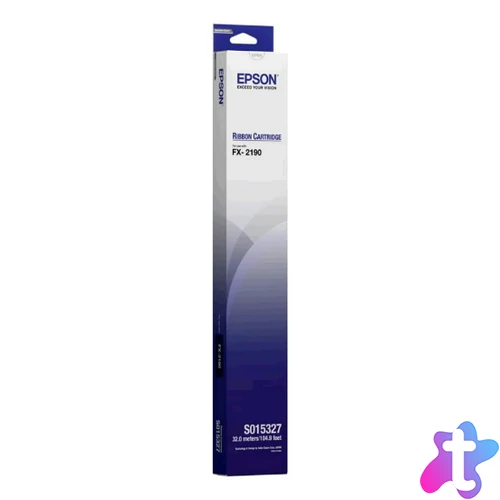 S015327 Festékszalag FX 2190 nyomtatóhoz, EPSON, fekete