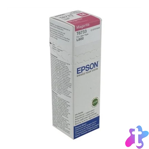 T67334A10 Tinta L800 nyomtatóhoz, EPSON, magenta, 70ml