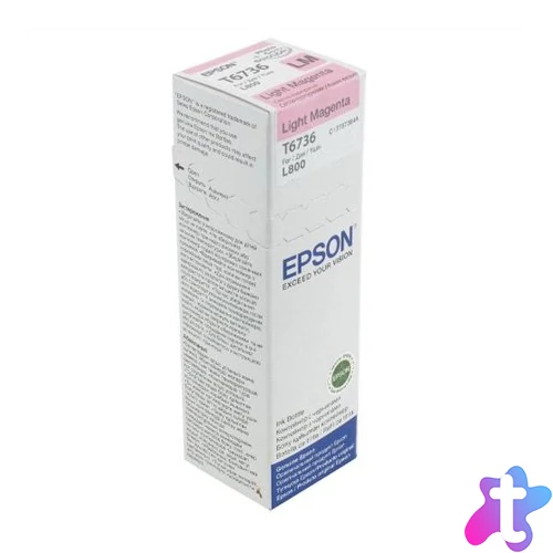 T67364A10 Tinta L800 nyomtatóhoz, EPSON, világos magenta, 70ml
