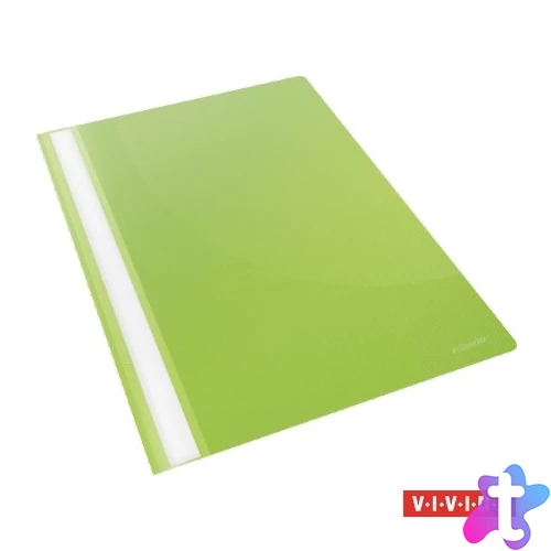 Gyorsfűző, PP, A4, ESSELTE "Standard", VIVIDA, zöld