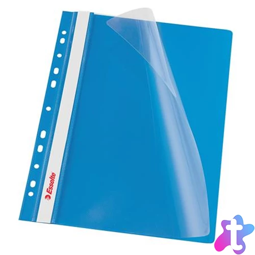 Gyorsfűző, lefűzhető, PP, A4, ESSELTE, VIVIDA, kék