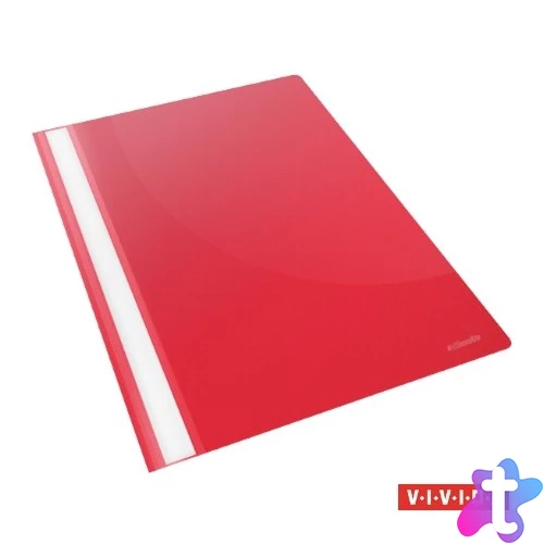 Gyorsfűző, PP, A4, ESSELTE "Standard", VIVIDA, piros
