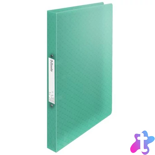 Gyűrűs könyv, 2 gyűrű, 25 mm, A4, PP, ESSELTE "Colour’Breeze", zöld