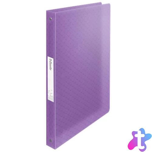 Gyűrűs könyv, 4 gyűrű, 25 mm, A4, PP, ESSELTE "Colour`Breeze", levendula