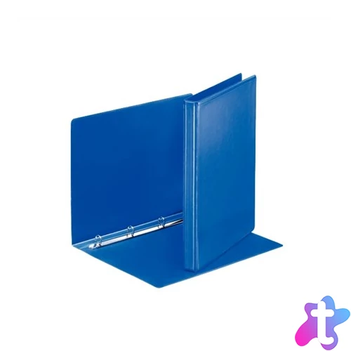 Gyűrűs könyv, panorámás, 4 gyűrű, 25 mm, A4, PP, ESSELTE, kék
