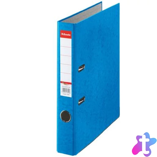 Iratrendező, 50 mm, A4, karton, ESSELTE "Rainbow", kék