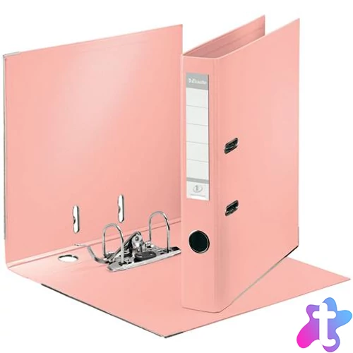 Iratrendező, 50 mm, A4, PP, élvédő sínnel, ESSELTE "Standard", barack