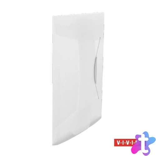 Gumis mappa, 15 mm, PP, A4, ESSELTE "Vivida", fehér