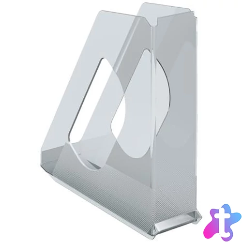 Iratpapucs, műanyag, 68 mm, ESSELTE "Europost", víztiszta