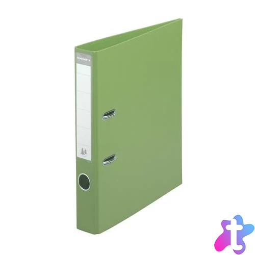 Iratrendező, 50 mm, A4, PVC, EXACOMPTA, lime