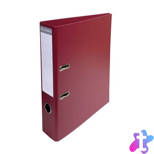 Iratrendező, 70 mm, A4, PVC, EXACOMPTA, vörös