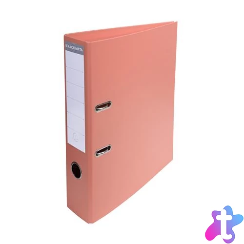 Iratrendező, 70 mm, A4, PVC, EXACOMPTA, lazac