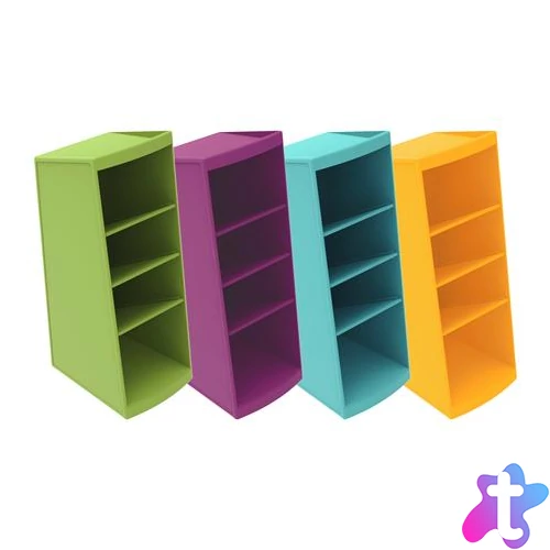 Asztali rendező, multifunkciós,  EXACOMPTA "Pop`Nco", vegyes színek