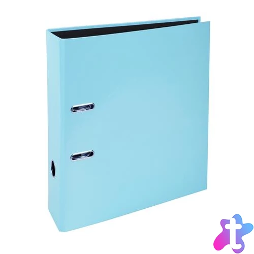 Iratrendező, 80 mm, A4, karton, EXACOMPTA "Aquarel", pasztell kék