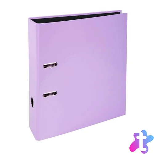 Iratrendező, 80 mm, A4, karton, EXACOMPTA "Aquarel", pasztell mályva