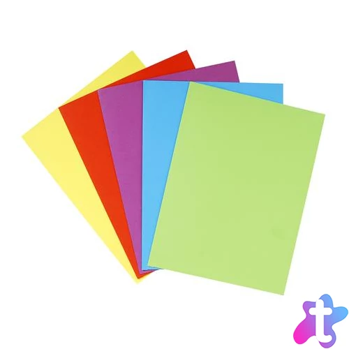 Irattároló mappa, 2 zsebes, A4, 25 db, EXACOMPTA "Rock`s", 5 különböző szín