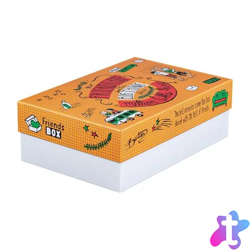 Ajándékdoboz, 24x36x12 cm, EXACOMPTA, barátság