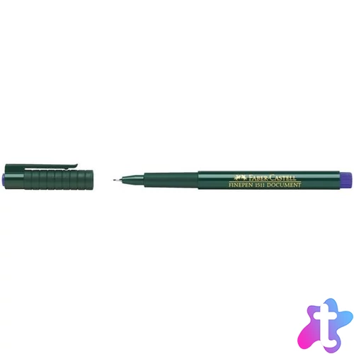 Tűfilc, 0,4 mm, FABER-CASTELL "Finepen 1511", kék