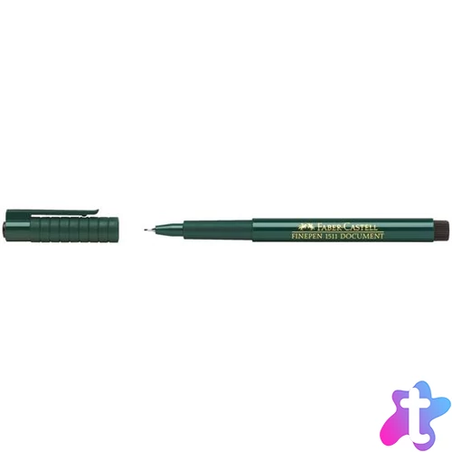 Tűfilc, 0,4 mm, FABER-CASTELL "Finepen 1511", fekete