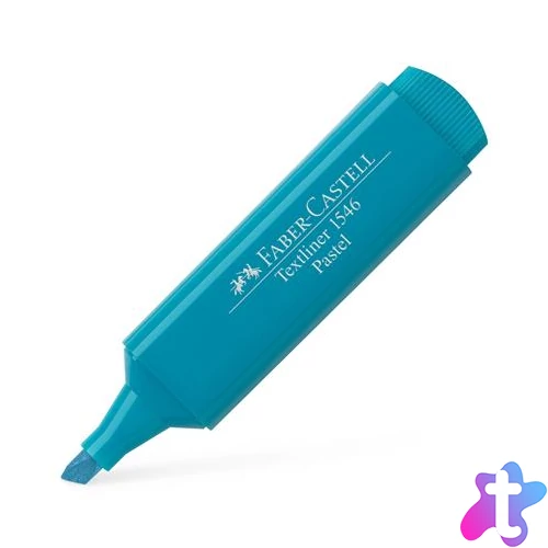 Szövegkiemelő, 1-5 mm, FABER-CASTELL "1546 Pastel", türkiz