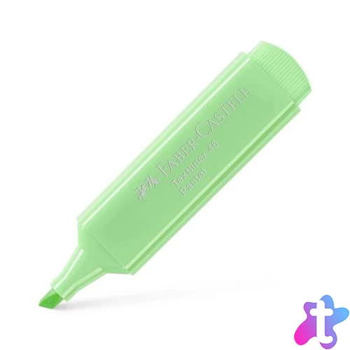 Szövegkiemelő, 1-5 mm, FABER-CASTELL "1546 Pastel", világoszöld