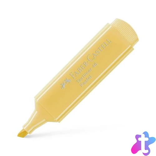 Szövegkiemelő, 1-5 mm, FABER-CASTELL "1546 Pastel", vanília