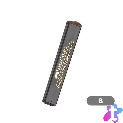 Grafitbél, B, 0,7 mm, FABER-CASTELL