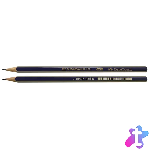 Grafitceruza, HB, hatszögletű, FABER-CASTELL "Goldfaber"