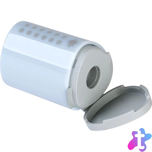 Hegyező, egylyukú, tartályos, FABER-CASTELL, "Grip 2001 mini", égkék