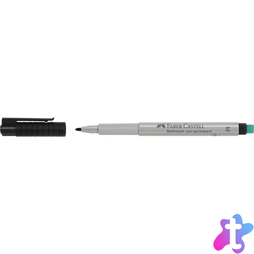 Alkoholmentes marker, OHP, 1 mm, FABER-CASTELL "Multimark 1526", fekete