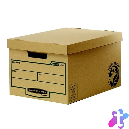 Archiválókonténer, karton, nagy, "BANKERS BOX® EARTH SERIES by FELLOWES®"