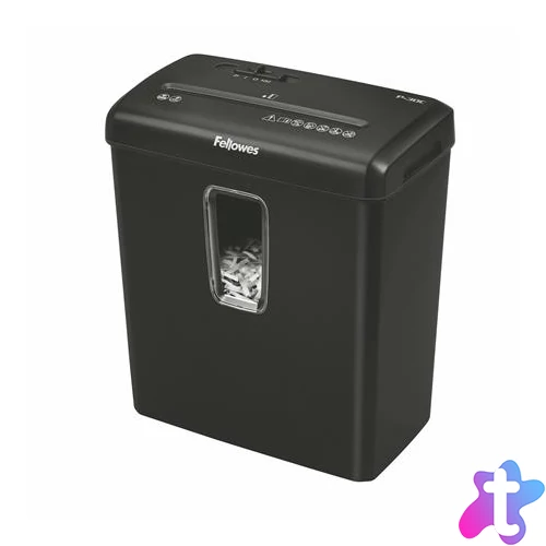 Iratmegsemmisítő, konfetti, 6 lap, FELLOWES "Powershred® P-30C"