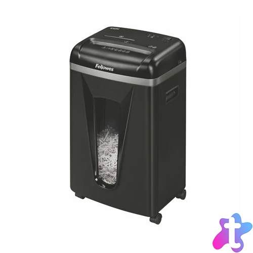 Iratmegsemmisítő, mikrokonfetti, 9 lap, FELLOWES "Microshred 450M"