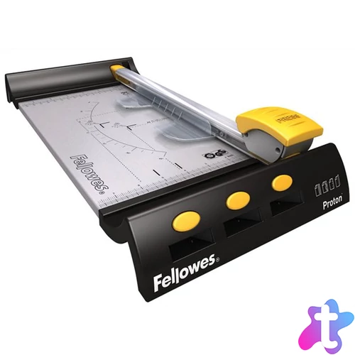 Vágógép, görgős, A4, 10 lap, FELLOWES "Proton"