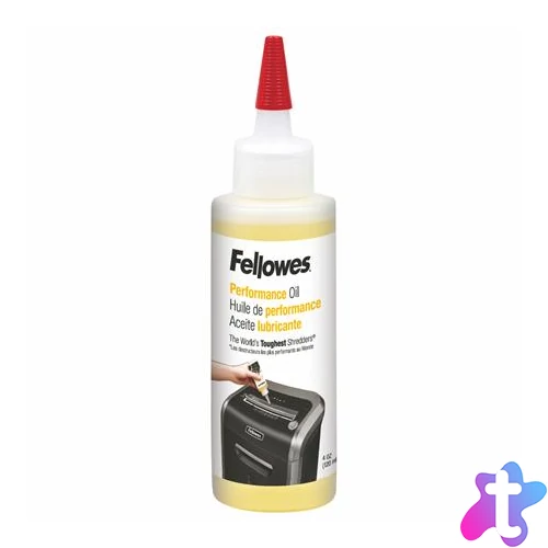 Karbantartó olaj iratmegsemmisítőhöz, 120 ml, FELLOWES "Powershred"