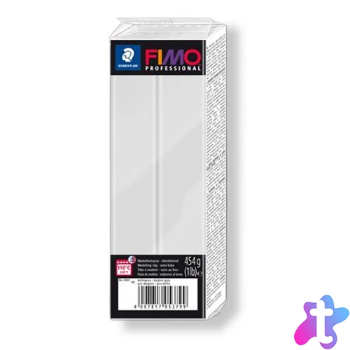 Gyurma, 454 g, égethető, FIMO "Professional", delfinszürke