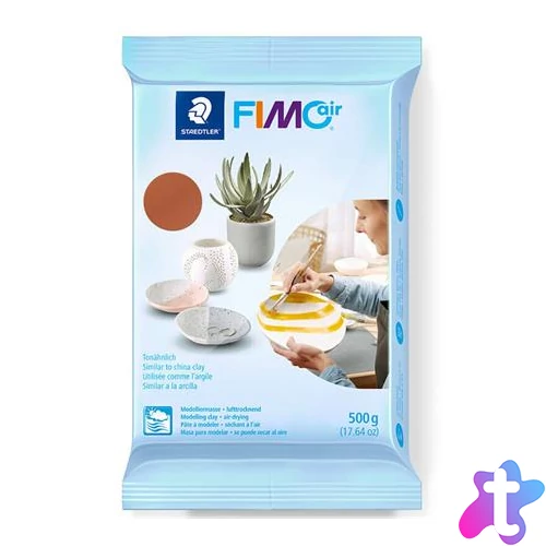 Gyurma, 500 g, levegőre száradó, FIMO "Air Basic", terrakotta