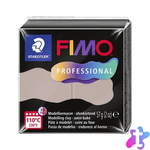 Gyurma, 57 g, égethető, FIMO "Professional", taupe