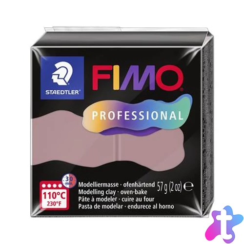 Gyurma, 57 g, égethető, FIMO "Professional", dusty pink