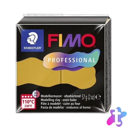Gyurma, 57 g, égethető, FIMO "Professional", okker