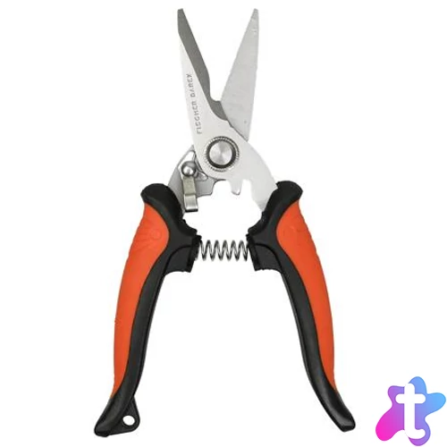 Olló, multifunkciós, rozsdamentes acél, FISCHER DAREX