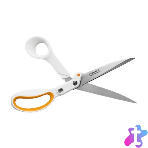 Szabóolló, 25 cm, FISKARS "Amplify", fehér