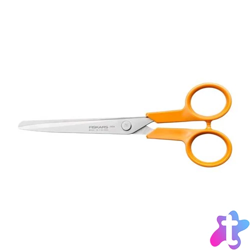 Olló, általános, 16 cm, FISKARS "Classic" narancssárga