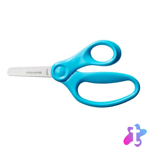 Olló, óvodai, 13 cm, FISKARS, türkizkék