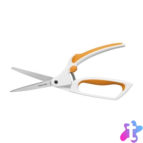 Varróolló, 26 cm, FISKARS "EasyAction™", narancssárga