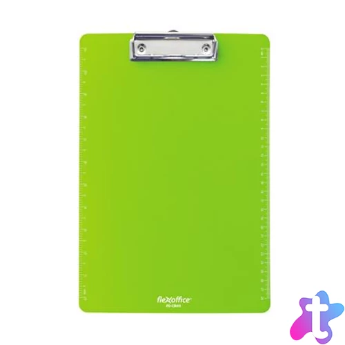 Felírótábla, A4, műanyag, FLEXOFFICE "FO-CB011", zöld