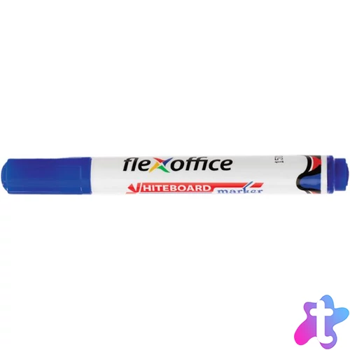 Táblamarker, 2,5 mm, kúpos, FLEXOFFICE "WB03", kék