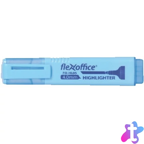 Szövegkiemelő, 1-4 mm, FLEXOFFICE "HL05", kék